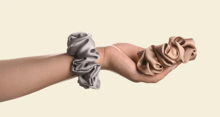 Silk Scrunchies on hand