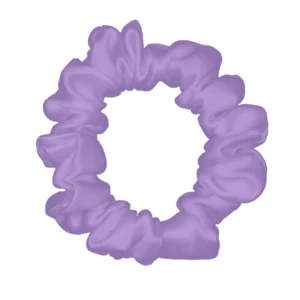 Velvet Violet 22-momme Silk Scrunchies